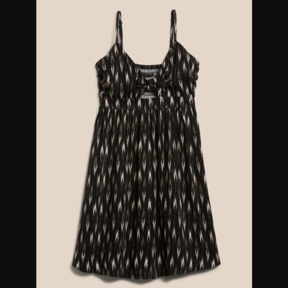 Banana Republic Tie Front Bodice Mini Dress Medium Petite NWT - Picture 4 of 4